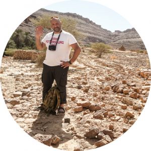 Moi à Iherir